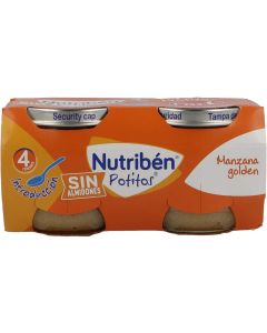 Nutribén Potito Manzana Golden 2 Envases
