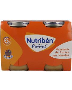 Nutribén Potito Macedonia de Frutas con Cereales
