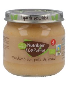 Nutribén Eco Potito Pollo Corral y Verduras