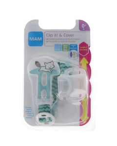 MAM Broche Sujeta Chupetes Azul