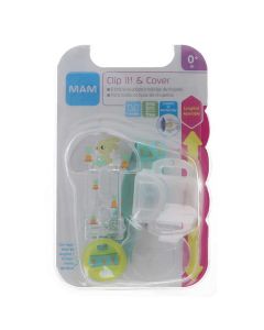 MAM Broche Sujeta Chupetes Verde