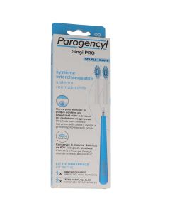 Cepillo Dental Sistema Reemplazable Parogencyl Gingi Pro Kit Inicial Suave
