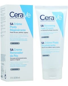 CeraVe Crema Renovadora Pies con Ácido Salicílico 88 ml