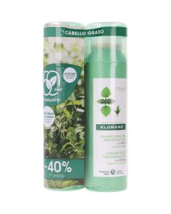 Klorane Duplo Descuento Champú Seco Ortiga Seborregulador 150 ml