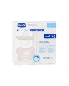 Chupetes PhysioForma Dual Soft 2-6 Meses Rosa de Chicco
