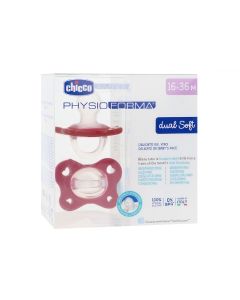Chupetes PhysioForma Dual Soft 16-36 Meses Rosa de Chicco