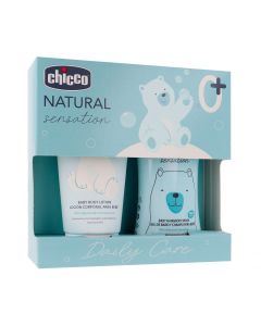 Chicco Cofre Natural Sensation Gel de Baño y Crema