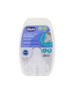 Chicco Recambios Tetinas Physio 0 M Flujo Lento