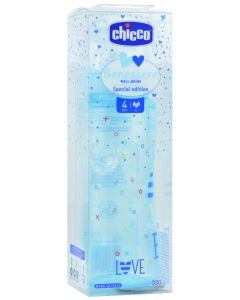Edición Limitada Chicco Biberón Benessere Azul +2 meses