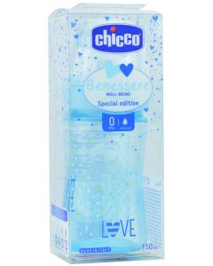 Chicco Biberón Benessere Azul +0 meses