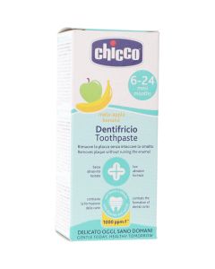 Chicco Pasta de Dientes Infantil Manzana-Plátano 50 ml