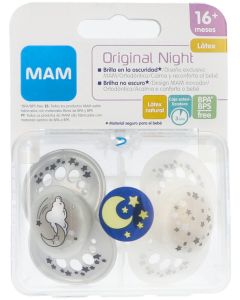 Mam Chupetes Original Night +16 meses Látex