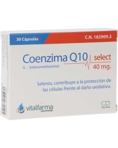 Coenzima Q10 Select 40 Mg Vitalfarma
