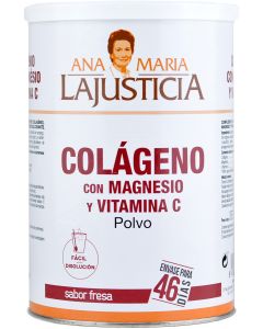 Colágeno con Magnesio + Vitamina C Sabor Fresa Ana Mª Lajusticia