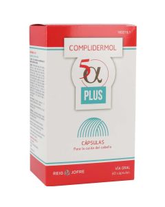 Complidermol complemento alimenticio 5 Alfa Plus cápsulas