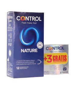 Control Pack Preservativos Nature + 3 Ultrafeel