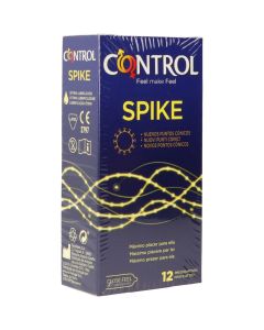 Control Preservativos Spike 12 uds