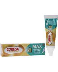 Corega MAX Fijación + Sellado Sabor Menta 40 g