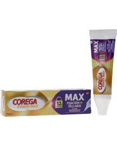 Corega MAX Fijación + Sellado Sabor Neutro 40 g