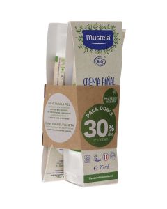 Mustela Pack Ahorro Doble Crema de Pañal Bio 75 ml