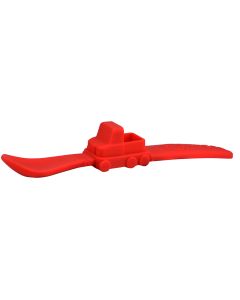 Oogaa Cuchara Roja en forma de Tren
