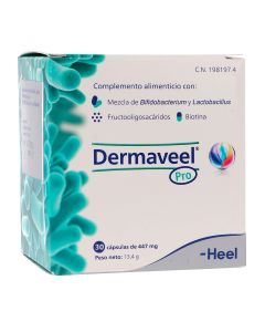 Dermaveel Pro 30 Cápsulas - Alivio de picor, inflamación y sequedad