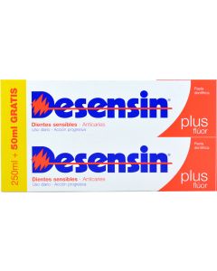 Desensin Plus Flúor Pasta Pack Duplo