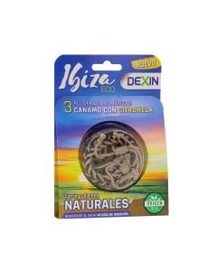 Dexin Ibiza Eco Pulseras con Citronela