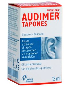 Audimer Tapones Emulsión Limpieza oídos