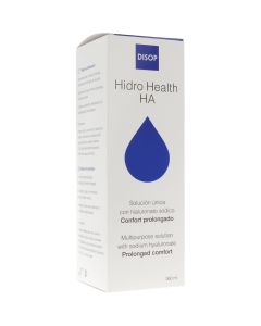 Hidro Health HA Solución única para lentes de contacto