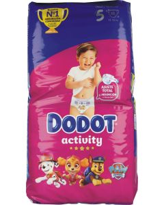 Dodot Activity Talla 5 52 unidades