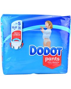 Dodot Pants Pañales Talla 5 de 12-17 kg