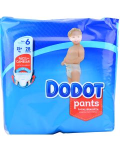 Dodot Pants Pañales Talla 6 de +15 kg