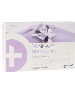 Donnaplus Silveractive 7 cápsulas vaginales