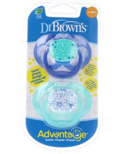 Dr. Brown's Chupetes Advantage 6-18 meses