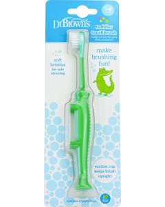 Dr. Brown's Cepillo de Dientes Infantil Cocodrilo