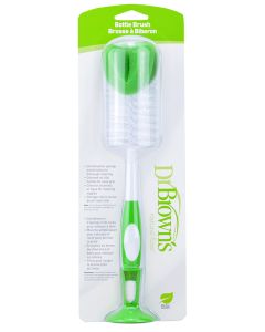 Dr. Brown's Cepillo Limpieza Biberón Verde