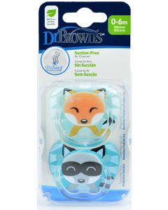 Dr. Brown's Chupetes Prevent Animales 0-6 meses
