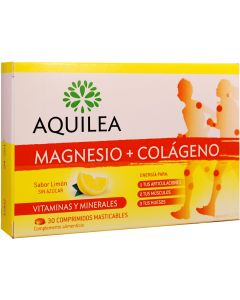 Aquilea Magnesio + Colágeno Comprimidos Masticables