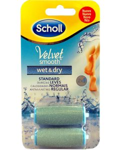 Dr.Scholl Velvet Smooth  Wet & Dry Cabezal de Recambio