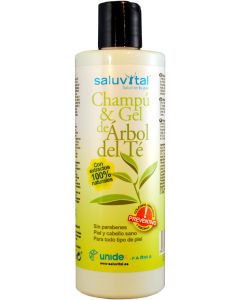 Saluvital Champú Gel de Árbol del Té