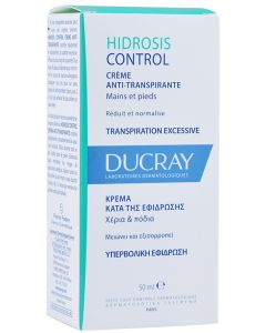 Ducray Hidrosis Desodorante Antitranspirante en Crema 50 ml