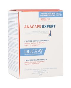Ducray Anacaps Expert Tratamiento 3 Meses 2+1 de Regalo