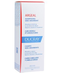 Ducray Argeal Champú Sebo-Absoserbente 200 ml