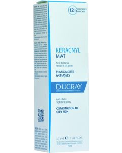 Ducray Keracnyl Mat Gel Pieles Mixtas-Grasas 30 ml