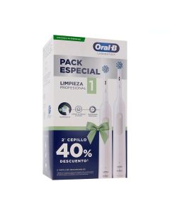 Duplo Cepillo Electrico Oral B Pack Especial Limpieza Profesional 1