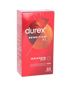 Durex Preservativos Sensitivo XL 10 unidades