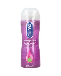 Durex Masaje 2 en 1 con Aloe Vera 200 ml