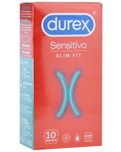Durex Preservativos Sensitivo Slim fit 10 unidades