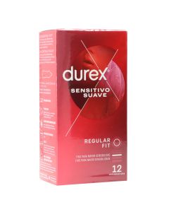Durex Sensitivo Suave Regular Fit 12 uds.